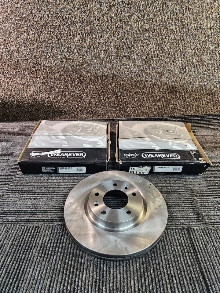 (数量 2) 适用于马自达 CX-7 2007 - 2012 前通风盘式制动转子 YH200459 — 第 1/4 张图片