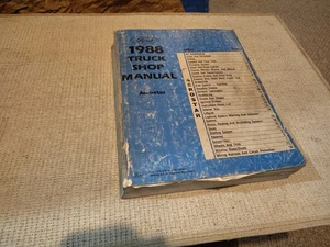 Original 1988 Ford Aerostar Service Truck Workshop Technical Repair Manual - Imagen 1 de 4