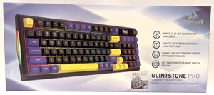 Redragon K725LBY Glintstone Pro Mechanical Keyboard, Wireless & Wired, 98 Keys - Picture 1 of 5