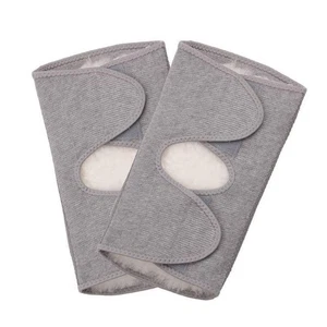 Polster schützen Lammfell Wolle Thermo Kniegelenke Wärmer Winter Arthritis Bandage - Bild 1 von 13