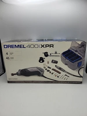 Dremel 400 XPR Variable Speed Rotary Tool Kit & Accessories W Case 400-4/41H NEW - Image 1 of 4