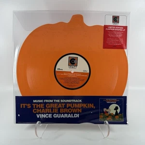 Vince Guaraldi - It's The Great Pumpkin Charlie Brown Vinyl Record Variant - Picture 1 of 3