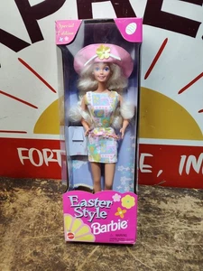 Vintage 90's Easter Style Barbie Doll Special Edition 1997 Mattel 17651 NIB - Picture 1 of 8