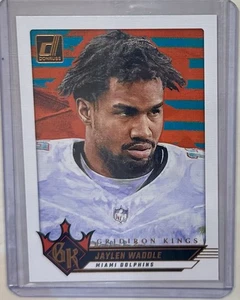 Jaylen Waddle 2024 Donruss Football Gridiron Kings Miami Dolphins #7 - Picture 1 of 2
