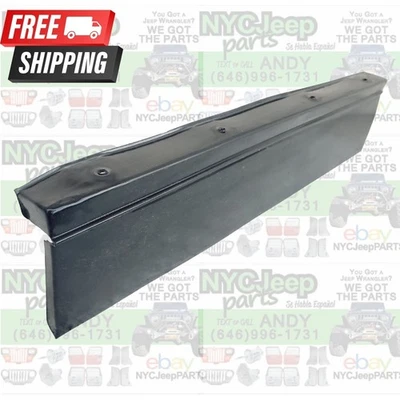 87-95 Jeep Wrangler YJ Dash Center Gauge OEM DUST RAIN WATER Shield Deflector - Image 1 of 4