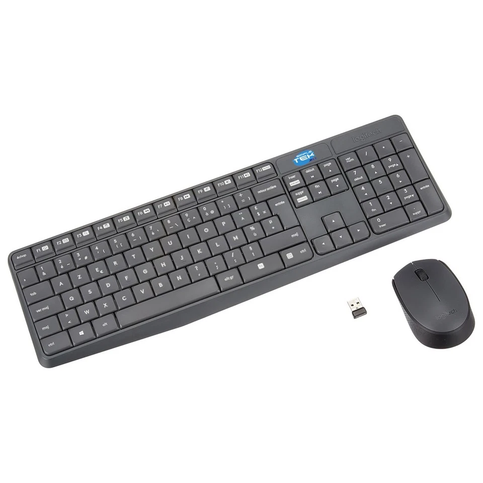 Keyboard Mause Logitech Mk235 Combo AZERTY