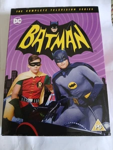 BATMAN COMPLETE TELEVISION SERIES DVD 120 EPISODES REMASTERED+3 HOURS EXTRAS R2 - Picture 1 of 2