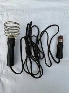 Vintage Lawson Products 6V Störlicht Jiffy Auto Service Holzgriffe - Bild 1 von 6