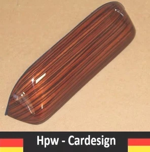 Brillenhalter Zebrano Holz für OLDTIMER Mercedes W123 W124 etc. - Picture 1 of 4