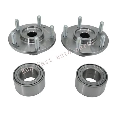 Se adapta a Kia 2014-2018 Forte5 Forte 2014-2016 Forte Koup 2 X cojinete de cubo de rueda delantera Foto 1 de 4