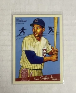 2008 Upper Deck Goudey BILLY WILLIAMS #32 Ken Griffey Says Chicago Cubs - Picture 1 of 2