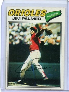 1977 Topps Jim Palmer Baltimore Orioles #600 βοΈπ₯π― EX - Foto 1 di 2