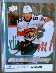 2017-18 Upper Deck Series 2 Young Guns Rookie #459 MacKenzie Weegar RC PANTHERS - Imagen 1 de 1