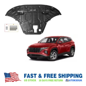Engine Under Cover Fit For 2022-2024 Hyundai TUCSON Splash Shield Front Support - Picture 1 of 15