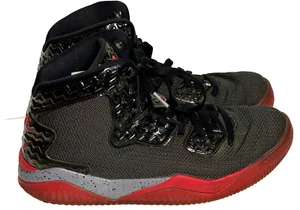Nike Air Jordan Spike Forty PE Basketball Shoe Men Sz 10 Black Red 807541-002 - Picture 1 of 9