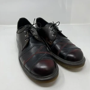 Zapatos Oxford con cordones para hombre Doc Dr Martens Stax 3 ojos vendaje sangre de buey talla 14 - Imagen 1 de 6