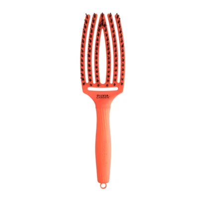 Olivia Garden Fingerbrush Orange Spritz Haarbürste Nylon & Wildschweinborsten - Bild 1 von 2
