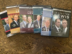 Inspector Lewis PBS DVDs Seasons 1, 3, 4, 5, 7, 8 Excellent - Imagen 1 de 2
