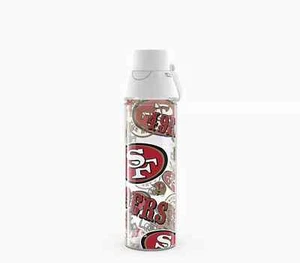 SAN FRANCISCO 49ers 24oz DOUBLE WALL, VENTURE WATER BOTTLE FROM TERVIS - Picture 1 of 5