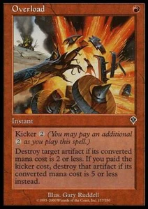 Cartas Magic The Gathering 1x Sobrecarga - Foil Invasion Light Play, Inglés - Imagen 1 de 1