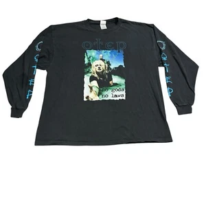 Vintage Y2k Otep No God No Laws Shirt Herren 2XL Schwarz Band Langarm NU METAL - Bild 1 von 9