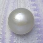 15,63 mm kremowo-biała perła mabe okrągła hodowana w Sumbawie Indonezja 1,56 g