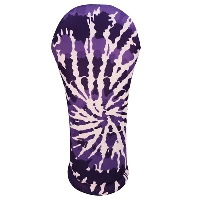 BEEJOS Purple Tie Dye Golf Club Headcover-Driver, Fairway, Hybrid,Towel or Gift Set