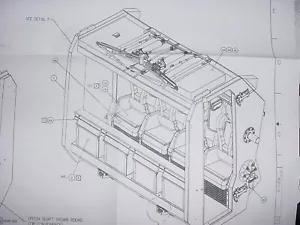 EPCOT Center Mission Space Blueprints (21) stampe - Foto 1 di 2