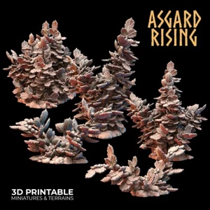 Hazel Bush, Tabletop Fantasy RPG DnD Wargames Props Scatter Terrain, Diorama - Picture 1 of 8