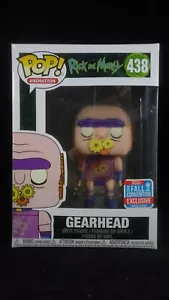 Funko Pop Animation 438 Rick and Morty Gearhead Fall Con Esclusivo - Foto 1 di 5