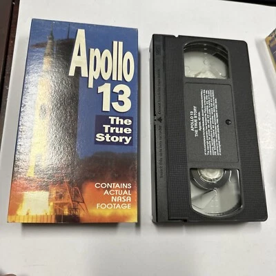 Apollo 13 VHS VCR Video Tape Movie Used NASA Footage - Image 1 of 3
