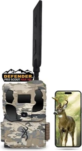 Browning Trail Camera Cellular Dual SIM Pro Scout Max HD AT&T/VERIZON, OVIX CAMO - Picture 1 of 9