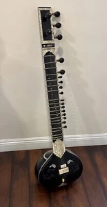 Vintage BHARGAVA & CO Mumbai India Music Instrument Sitar Sold As Is - Picture 1 of 16