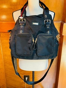 New British Storksak Alexa Premium Nylon Diaper Bag Retail $195 - Picture 1 of 16