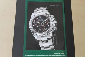 Original mag watch advert: ROLEX Oyster Perpetual Daytona frame-ready wall-art - Picture 1 of 1