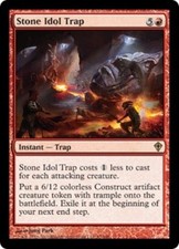 4x Stone Idol Trap ~ Near Mint Worldwake MTG Magic x4 4 UltimateMTG Playset Red