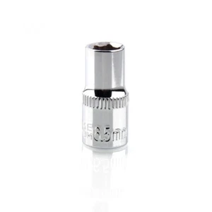 6,5 mm 1/4 Steckschlüssel poliert Chrom Vanadium Buchse. - Bild 1 von 2