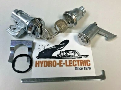 NEW 1970-1972 Monte Carlo Trunk & Glove box Lock Set with Keyless Console - Image 1 of 4