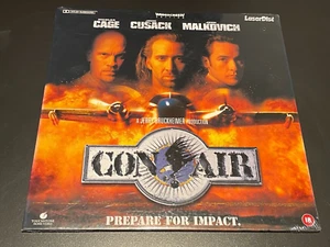 Con Air - Laser Video Disc Widescreen - 1995 Touchstone Pictures - NEW & SEALED - Picture 1 of 5