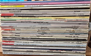 OPERA TENOR SOPRANO VINYL LOT OF 50 LP records FREE POSTAGE - lot 2 - Picture 1 of 3