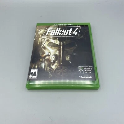 Fallout 4 Xbox One, 2015 included Fallout 3 DLC  New Works on NTSC-U/C  Consoles - Image 1 of 4