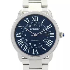CARTIER Ronde Solo Wrist Watch WSRN0023 Automatic Stainless Steel Used mens - Picture 1 of 12