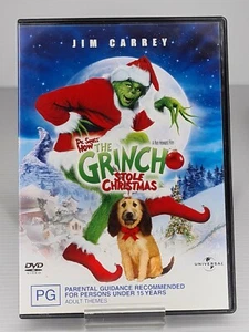 How The Grinch stole Christmas Dr Seuss DVD Anthony Hopkins Jim Carrey Jeffrey - Picture 1 of 2