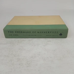 The Shermans of Mannerville Jack Ansell HC Jewish Louisiana FIRST Edition 1971 - Imagen 1 de 10