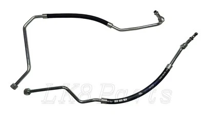 LAND ROVER DISCOVERY RANGE ROVER CLASSIC DEFENDER ENFRIADOR DE ACEITE MANGUERA JUEGO NUEVO Foto 1 de 4