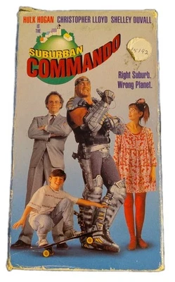 Suburban Commando (VHS, 1992) Hulk Hogan, Christopher Lloyd, Shelley Duvall - Image 1 of 3