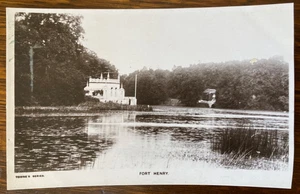 FORT HENRY, EXTON PARK, RUTLAND Antique c1920 TOWNE'S Real Photograph Post Card - Picture 1 of 2