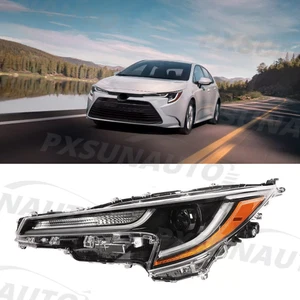 Headlight Assembly Headlamp Left Driver Side For 2023-2024 Toyota Corolla L LE - Picture 1 of 6