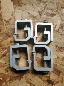  Truck pickup cap canopy camper shell clamps USED Lot Of 4 - Picture 1 of 2
