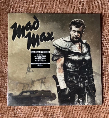 MAD MAX TRILOGY Soundtrack 3LP 2017 Colored Vinyl SEALED NEW Tim Bradstreet/2000 - Image 1 of 4